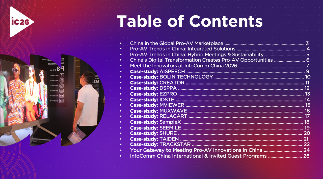 China Pro-AV Market Playbook