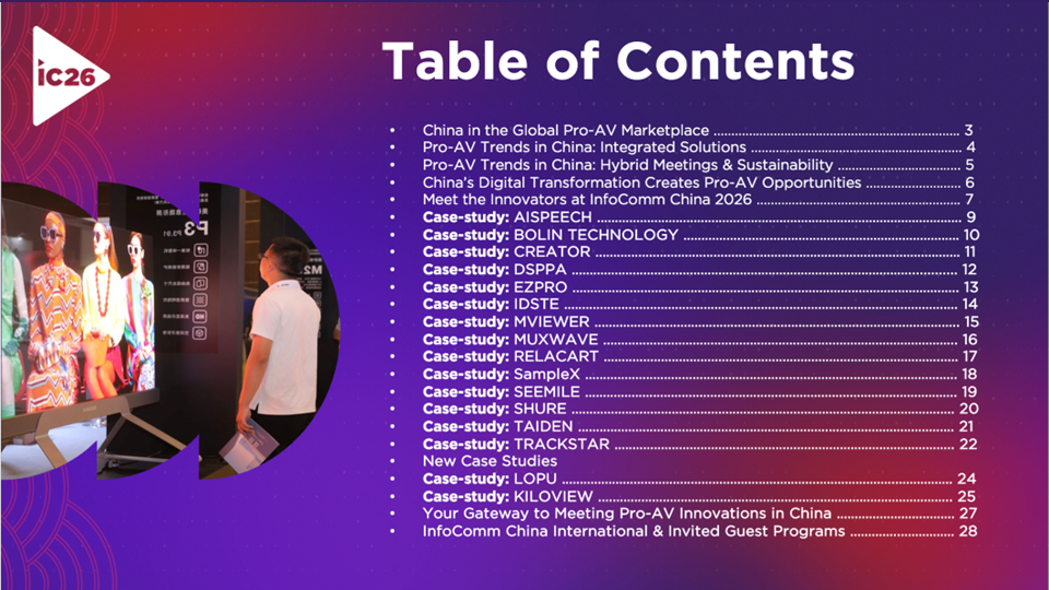 China Pro-AV Market Playbook