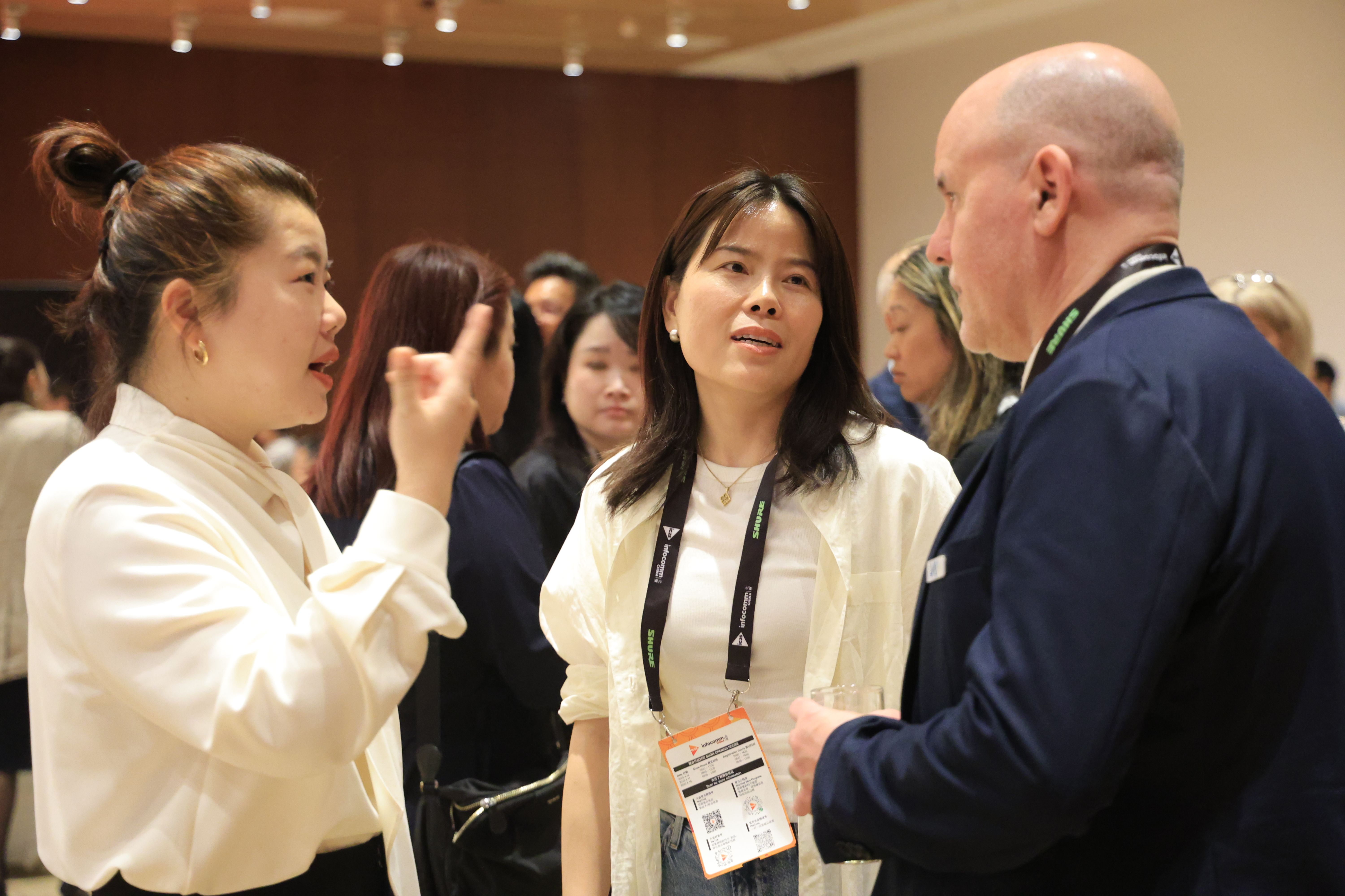 InfoComm China networking