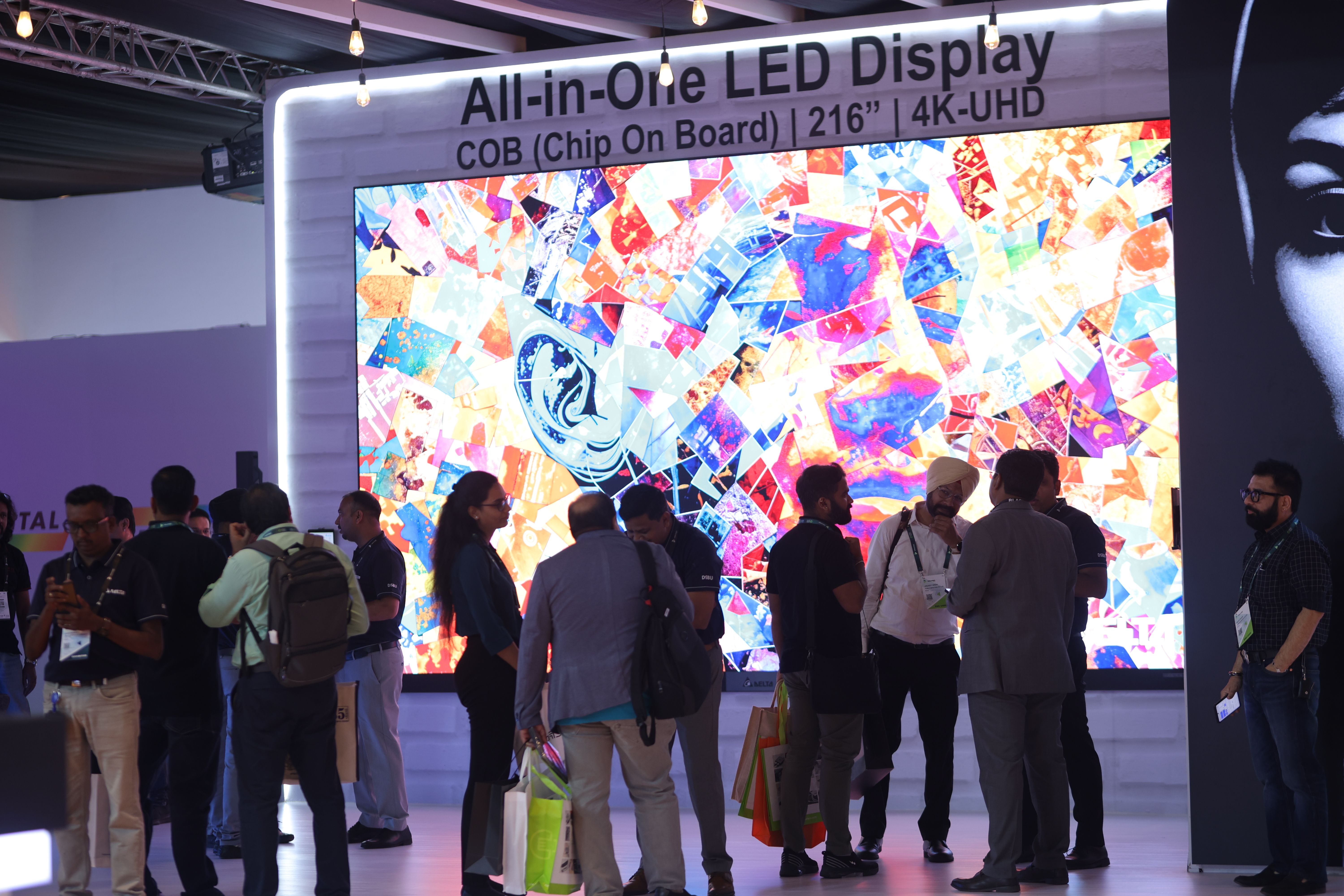 InfoComm India Show Floor Experience