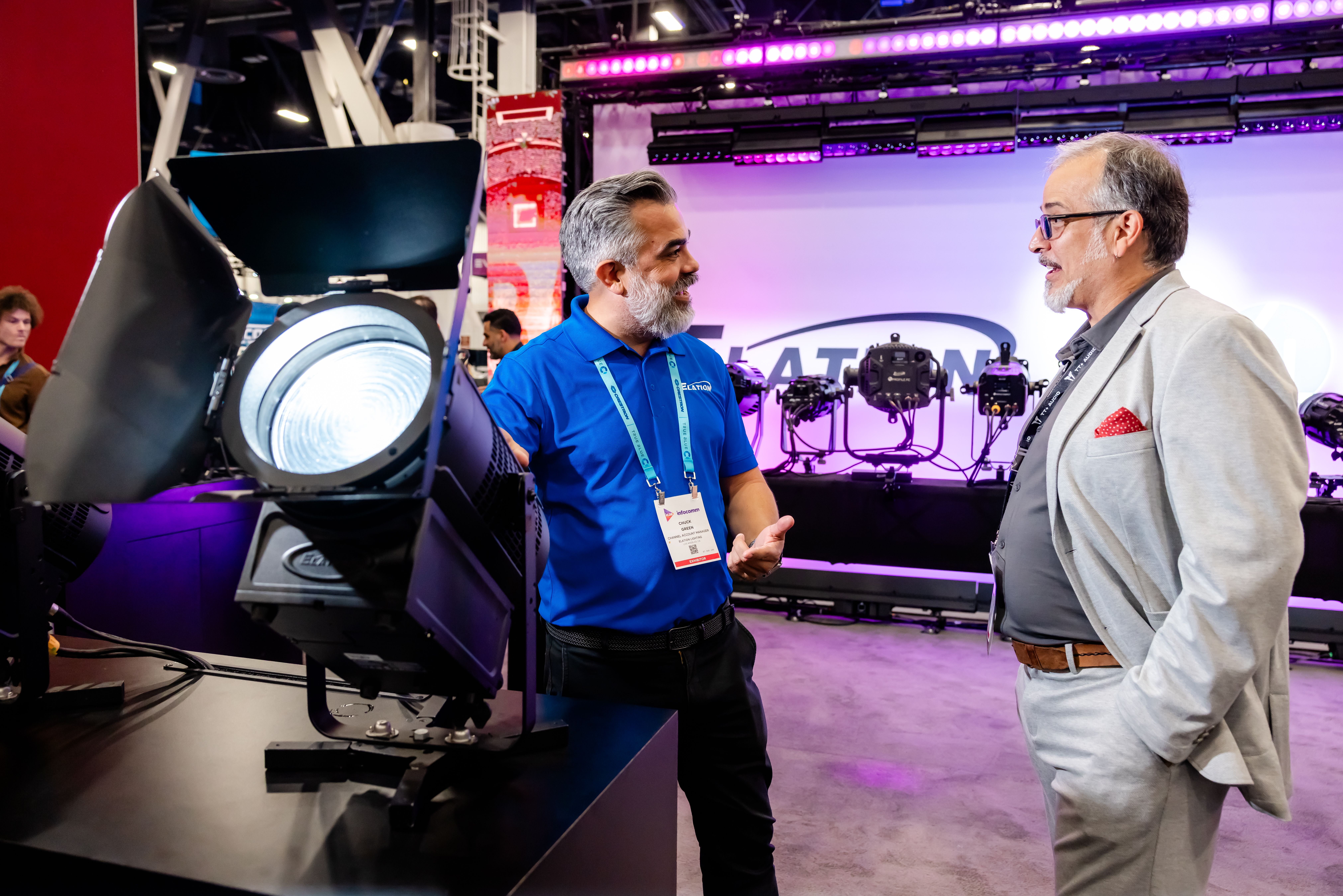 tech exhibitors