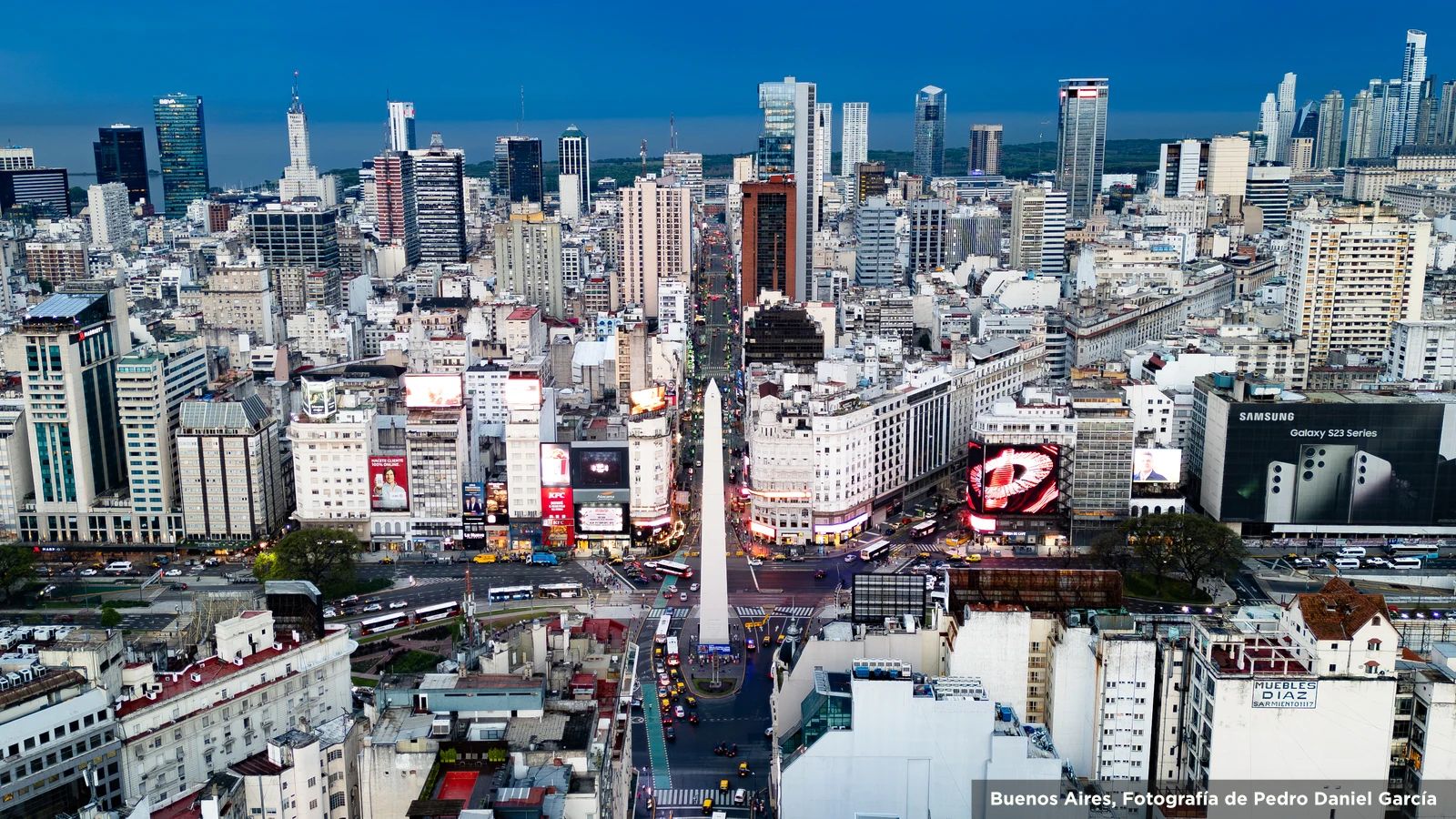 vista drone Buenos Aires argentina