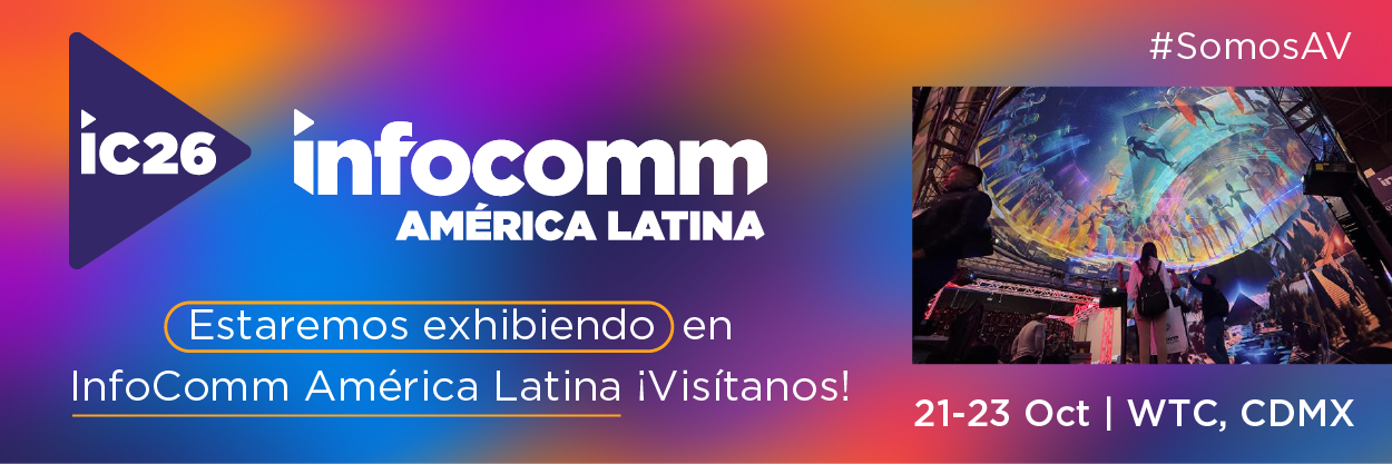 Email signature as an exhibitor at InfoComm Latin America