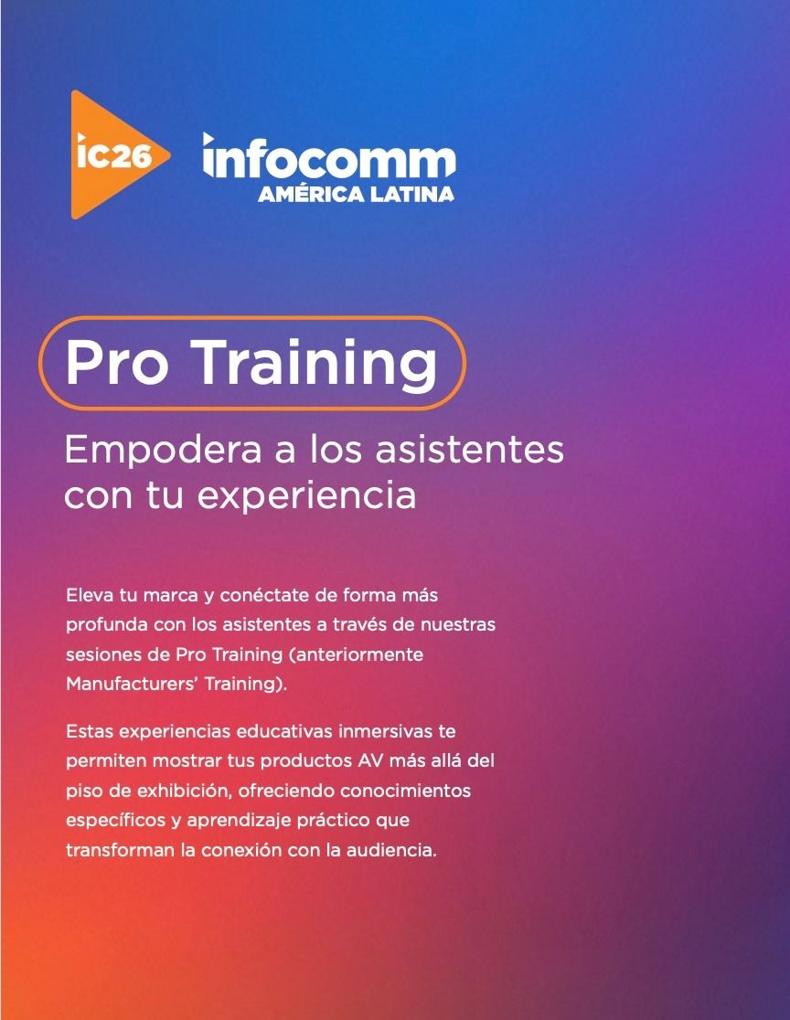 Manual para PRO Training en espa&ntilde;ol