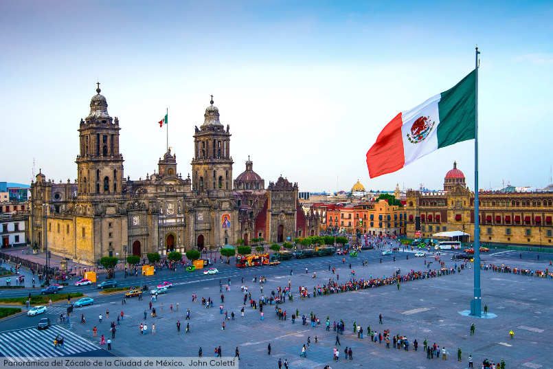 vista de la Ciudad de M&eacute;xico