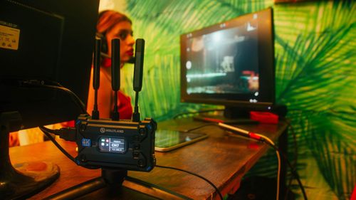Mejora la producci&oacute;n de videoclips con transmisi&oacute;n y comunicaci&oacute;n inal&aacute;mbrica