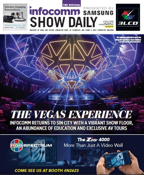 cover of infocomm show daily