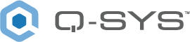 Q-SYS Logo Wide