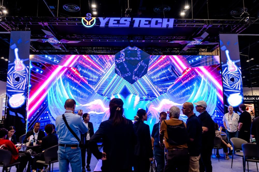 Design & integration example at InfoComm 2025