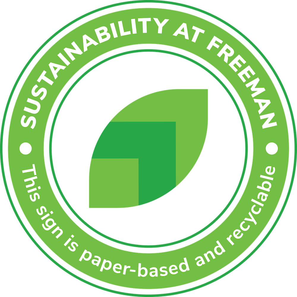 Sustainability Sign Stamp