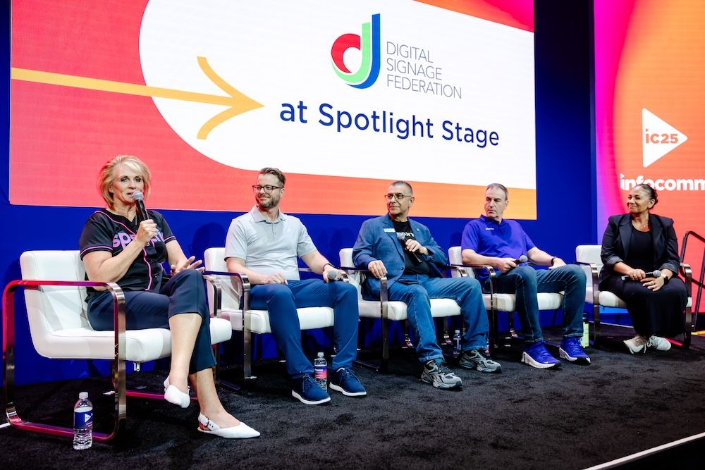 Digital Signage Federation at the Spotlight Stage 