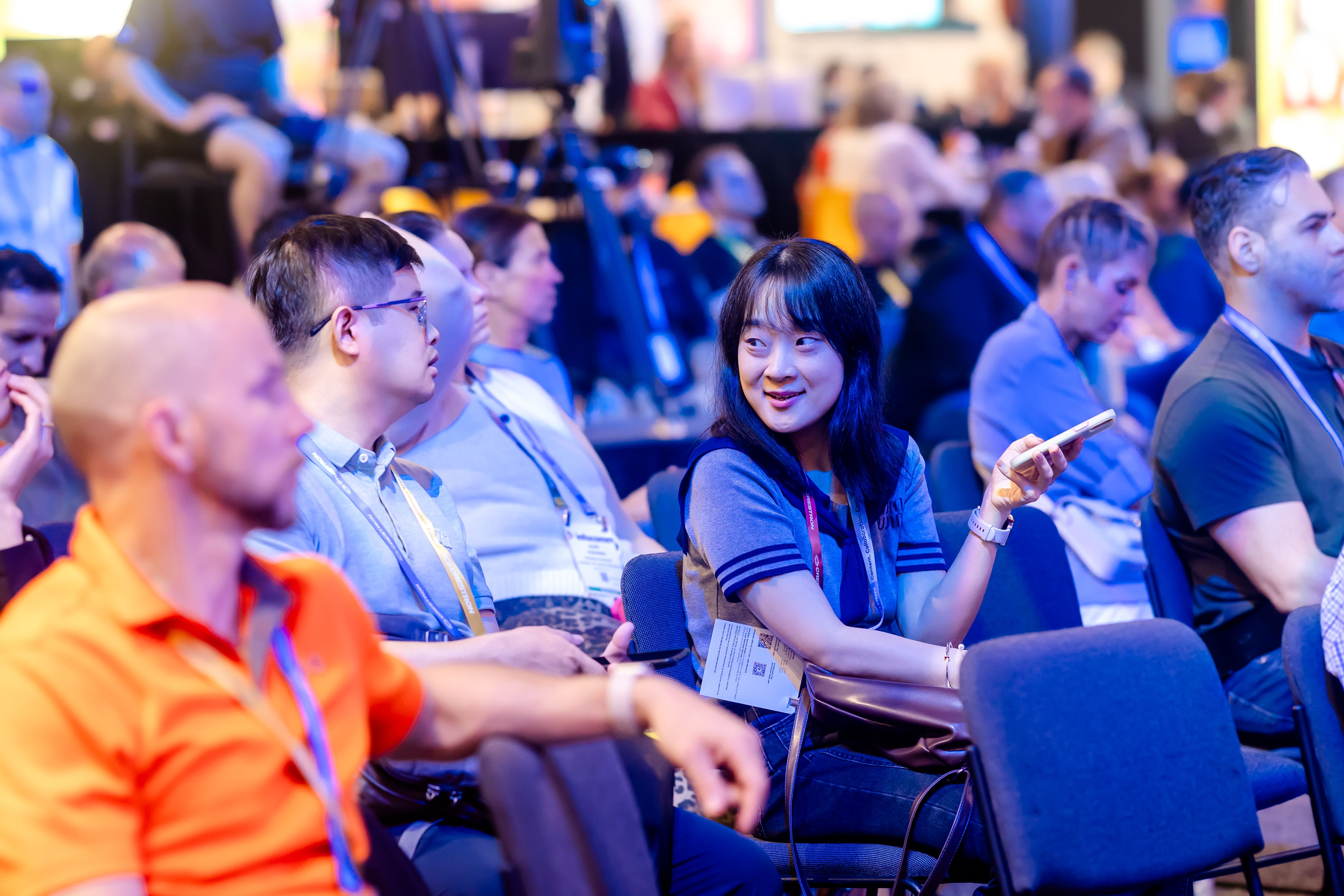 Opening Day of Exhibit Hall at InfoComm