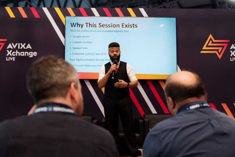 Justin Bolger speaking at Xchange LIVE