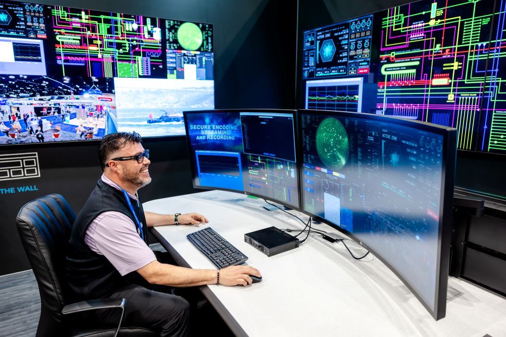 Command and control tech at an InfoComm exhibitor