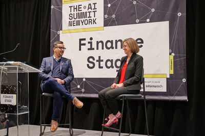 AI Summit New York Finance Stage