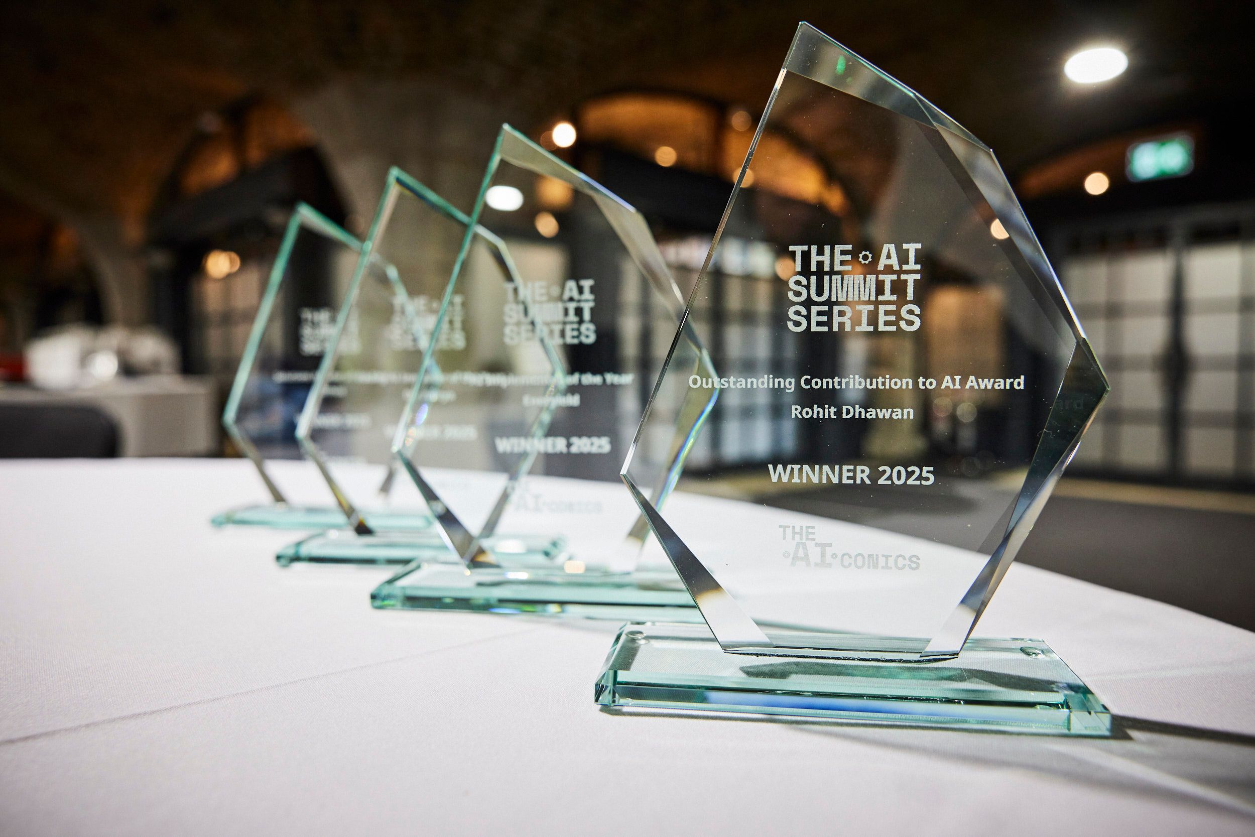 What makes an Outstanding Contribution to AI Award Winner?
