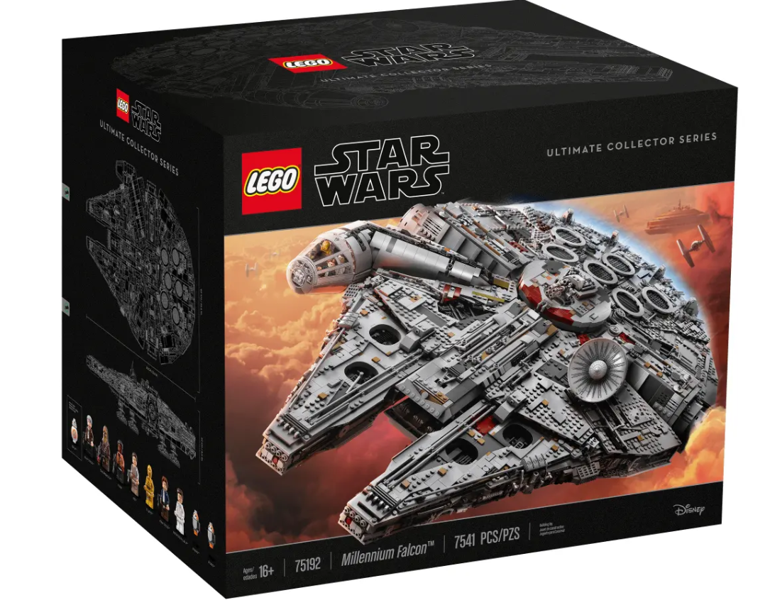 Millennium Falcon Star Was LEGO