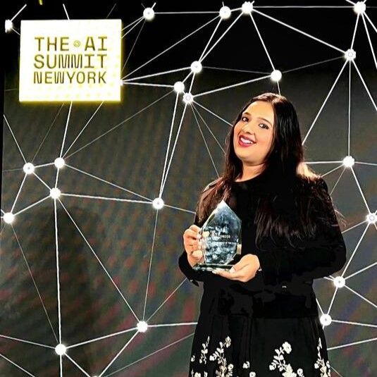 AI Summit New York 2023 AIconics Winner - Sreya Francis