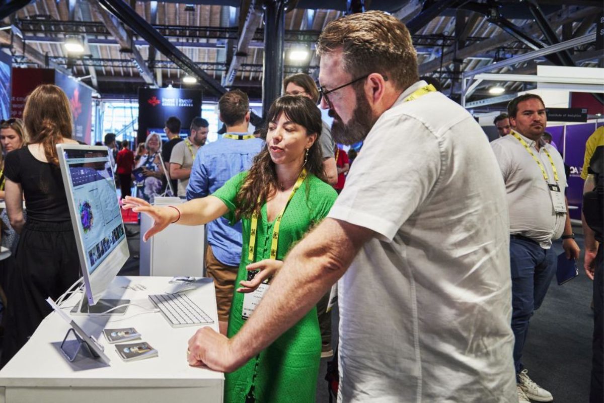 Exhibitor Stand at The AI Summit London 2023