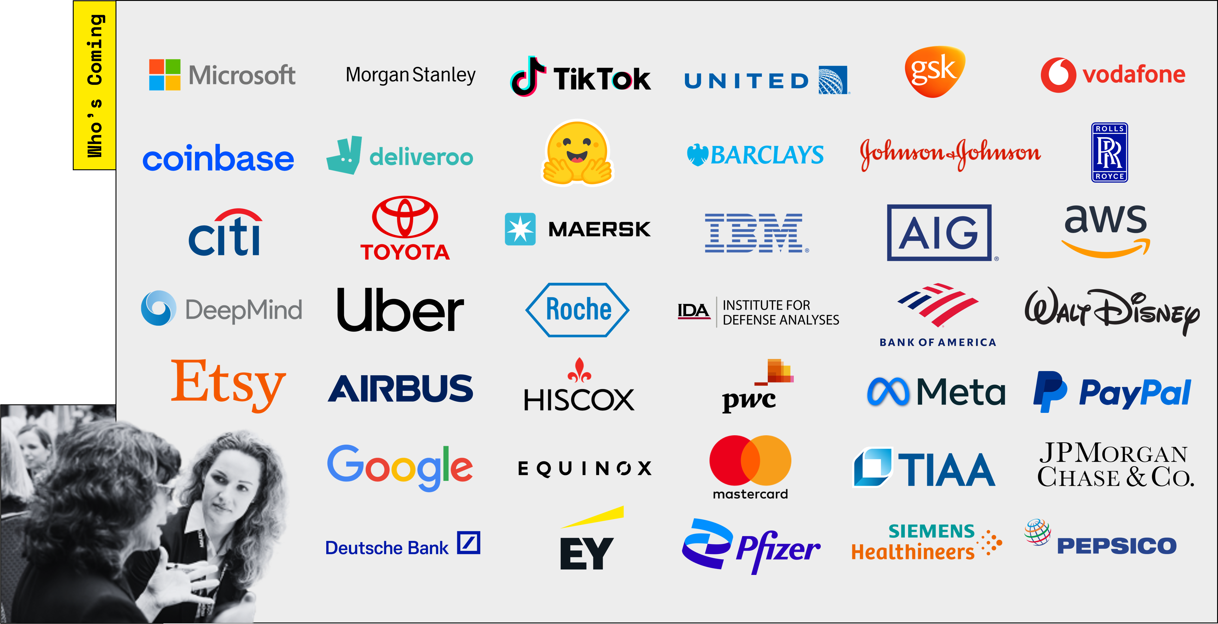 Logo Wall for 2023 Attending Companies