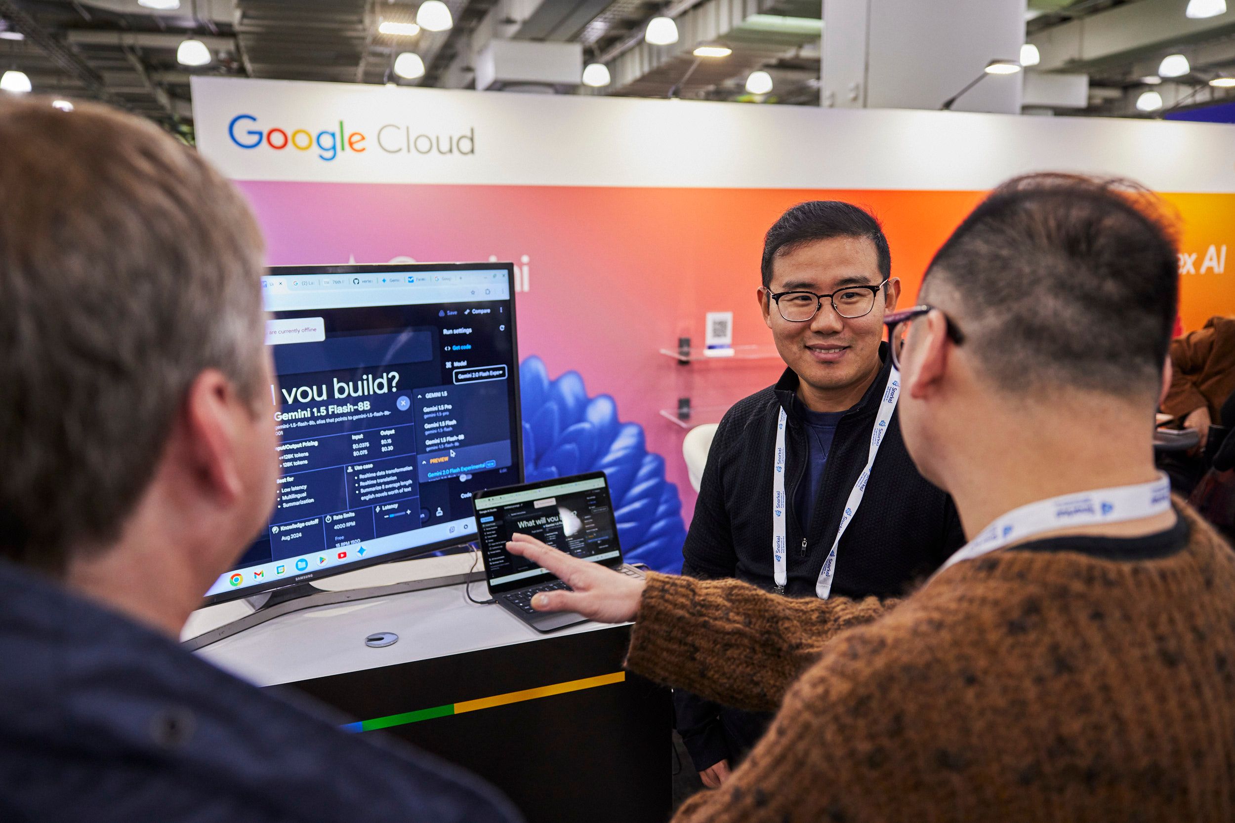 Google Cloud Booth at The AI Summit New York