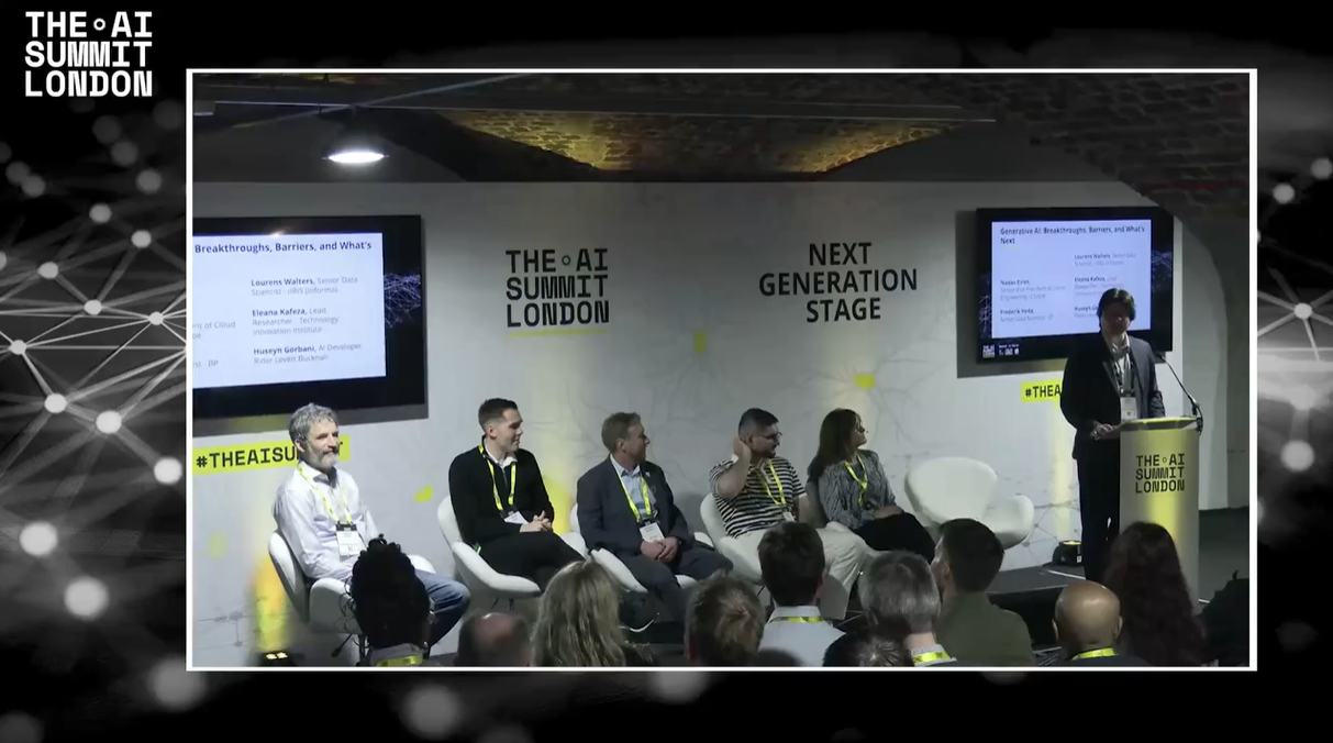 Thumbnail for video - Generative AI panel session