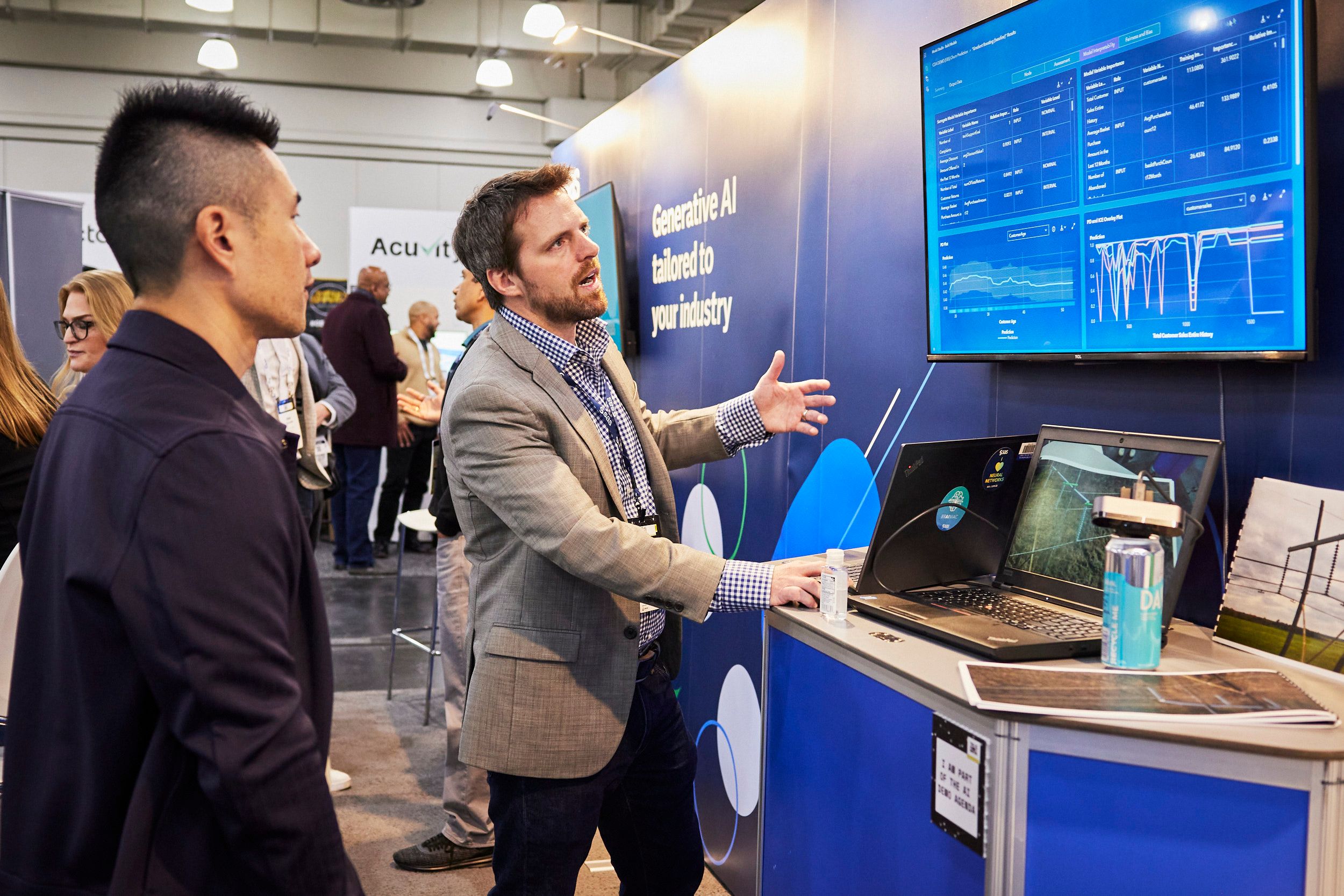 The AI Summit New York Booth