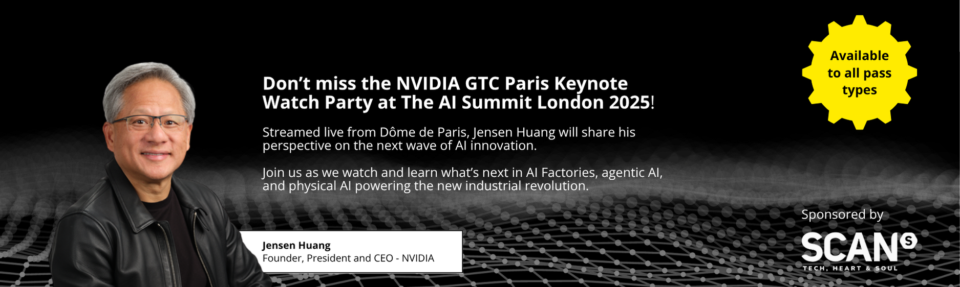 NVIDIA GTC Paris Keynote at The AI Summit London 2025 Watch Party
