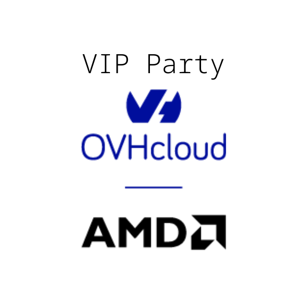 OVHcloud - VIP Party Sponsor