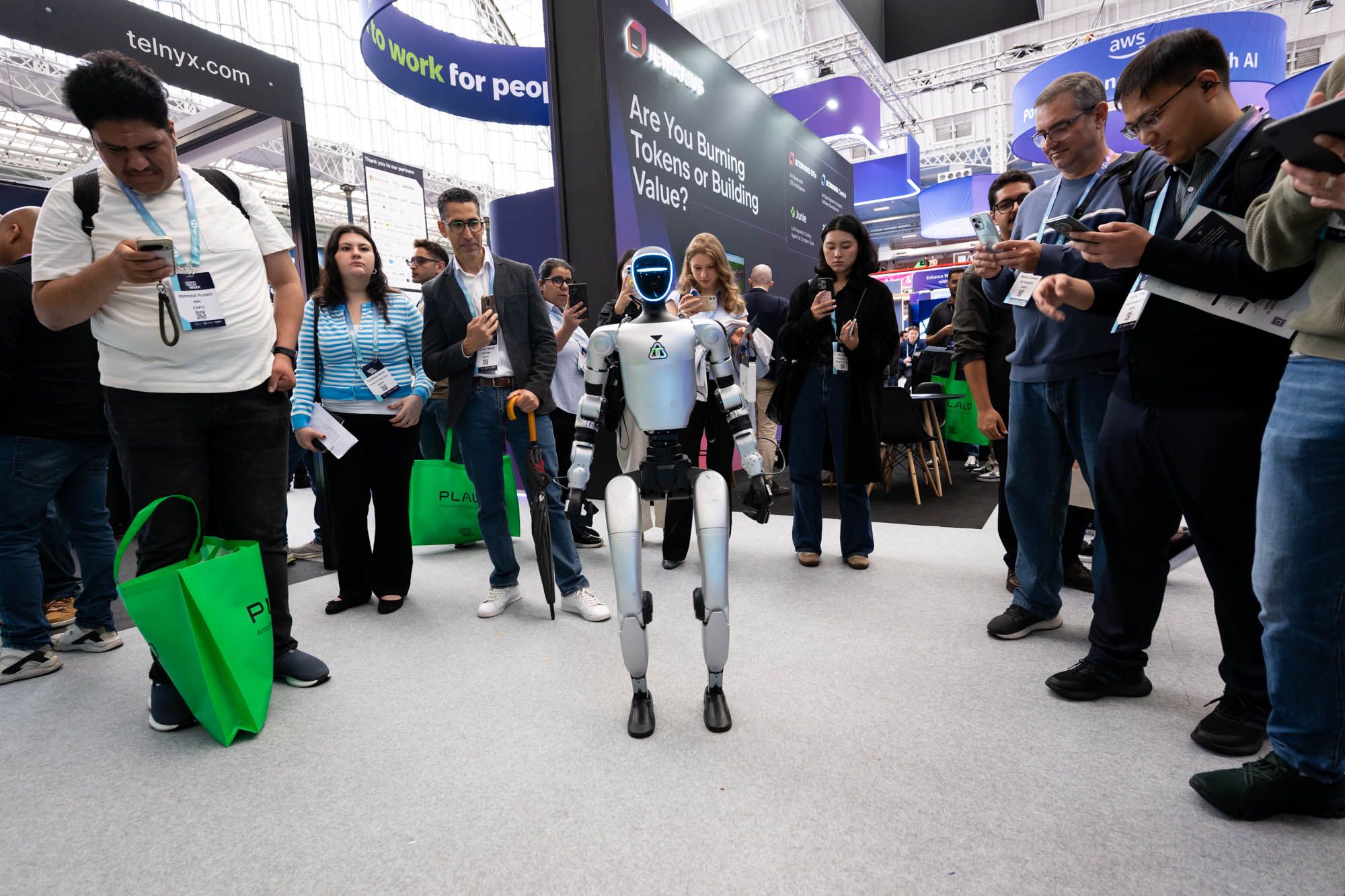 Robotic onsite at London Tech Week 2026