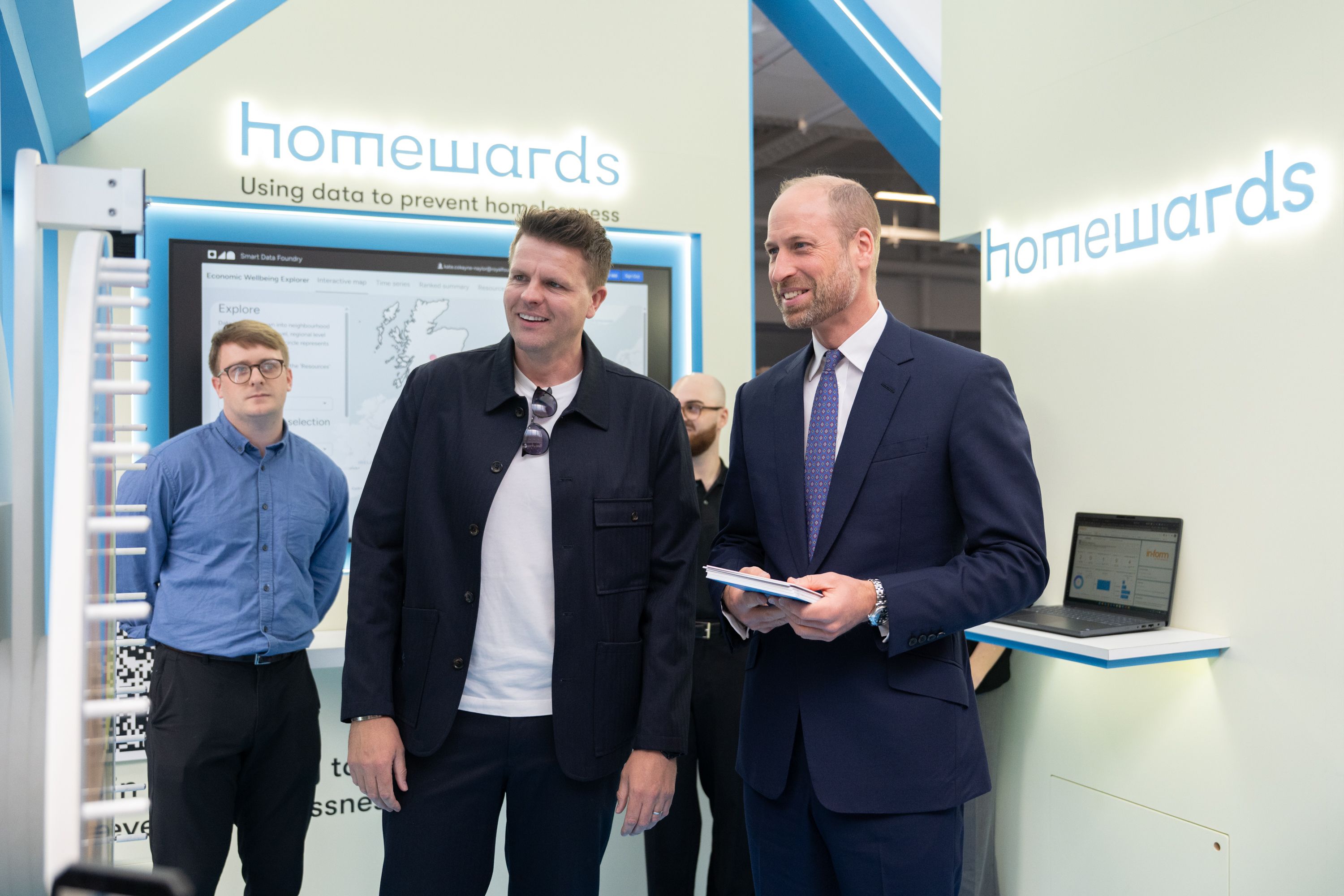 HRH Prince William launches homelessness data lab