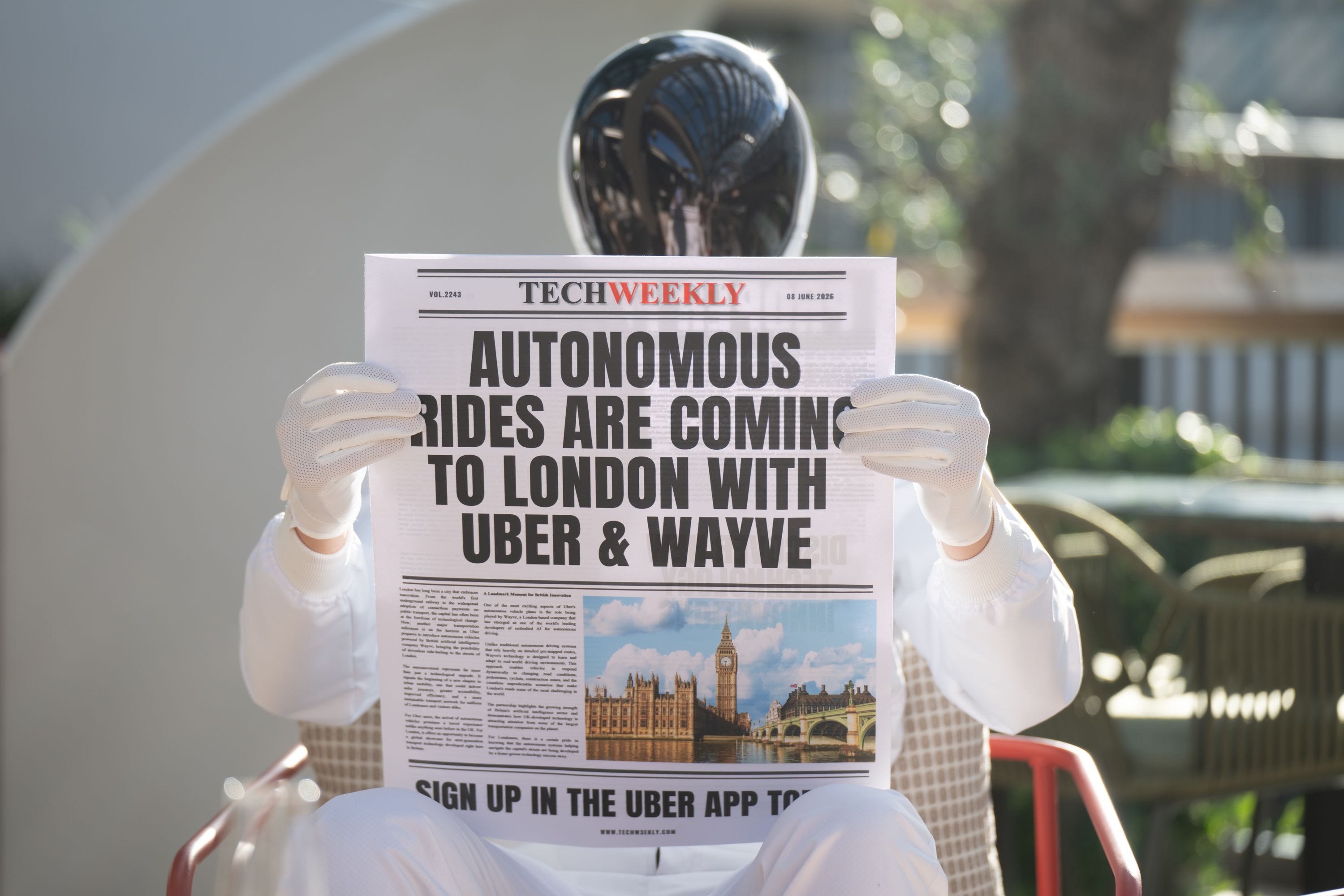 Uber & Wayve Launch London's First Robotaxi Initiative