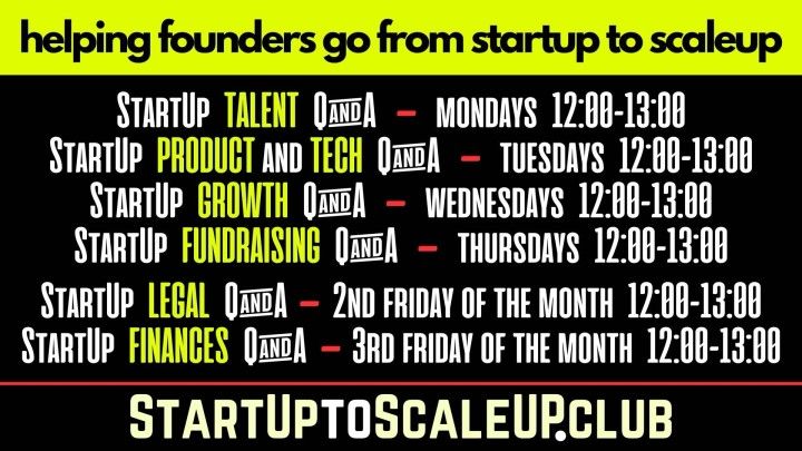 Startup to Scaleup Club