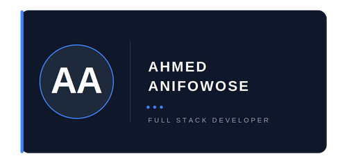 Ahmed Anifowose