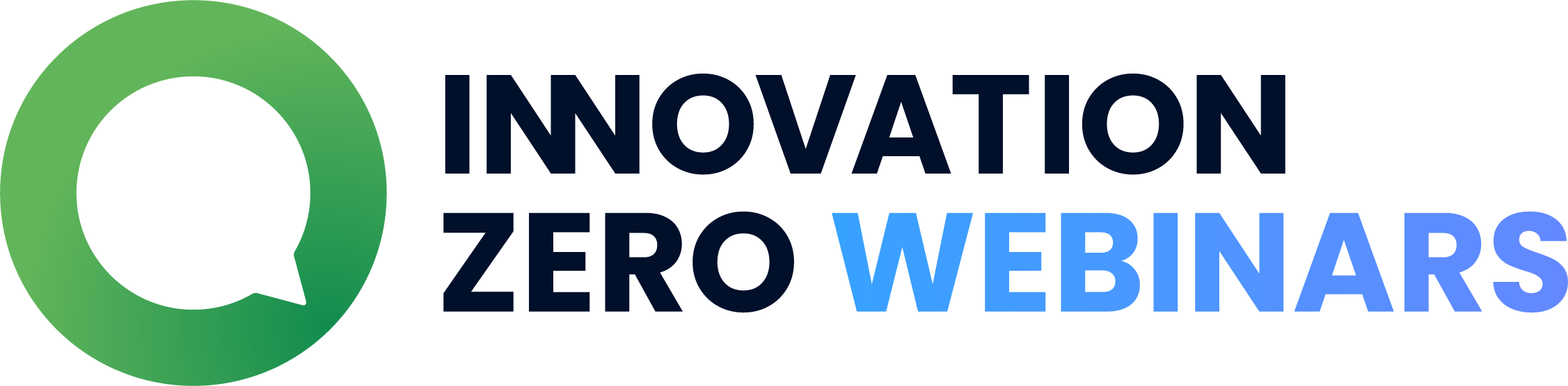 Innovation Zero Webinars