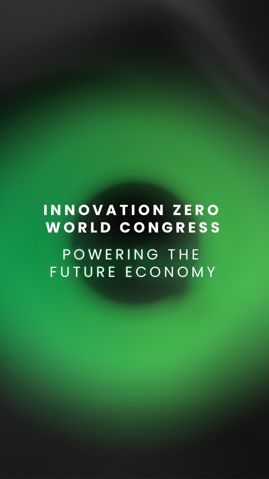 Innovation Zero World Congress - Powering the Future Economy