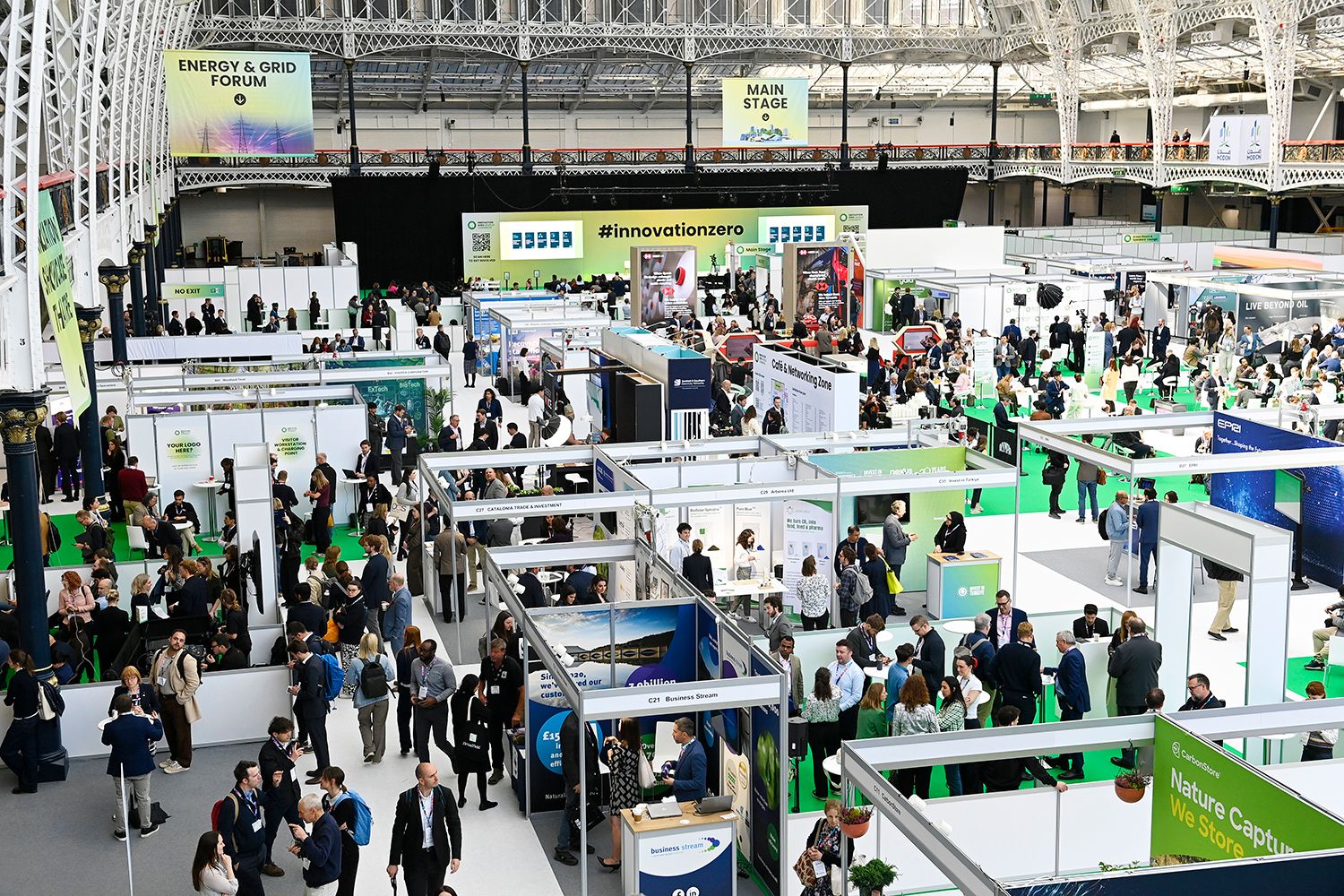 Innovation Zero show floor