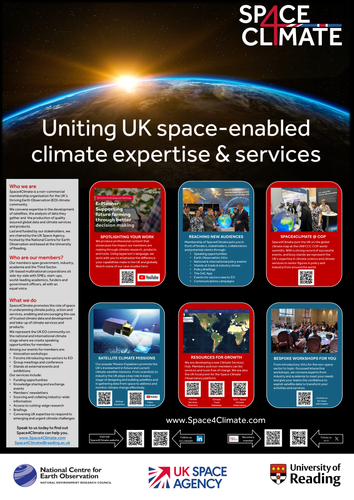 Space4Climate - let us help you to find and use climate data from space for your innovations