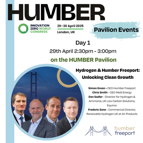 Innovation Zero Event: Hydrogen & Humber Freeport: Unlocking Clean Growth
