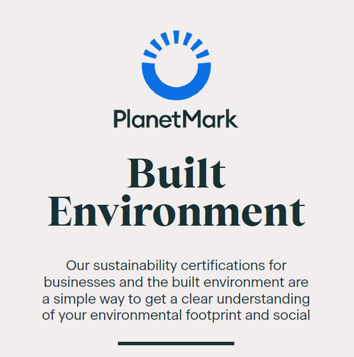 Planet Mark Built Environment Certification