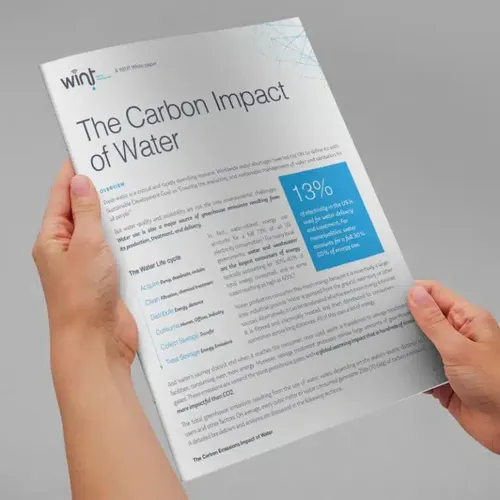 WINT Water Intelligence – The Carbon Impact of Water Whitepaper