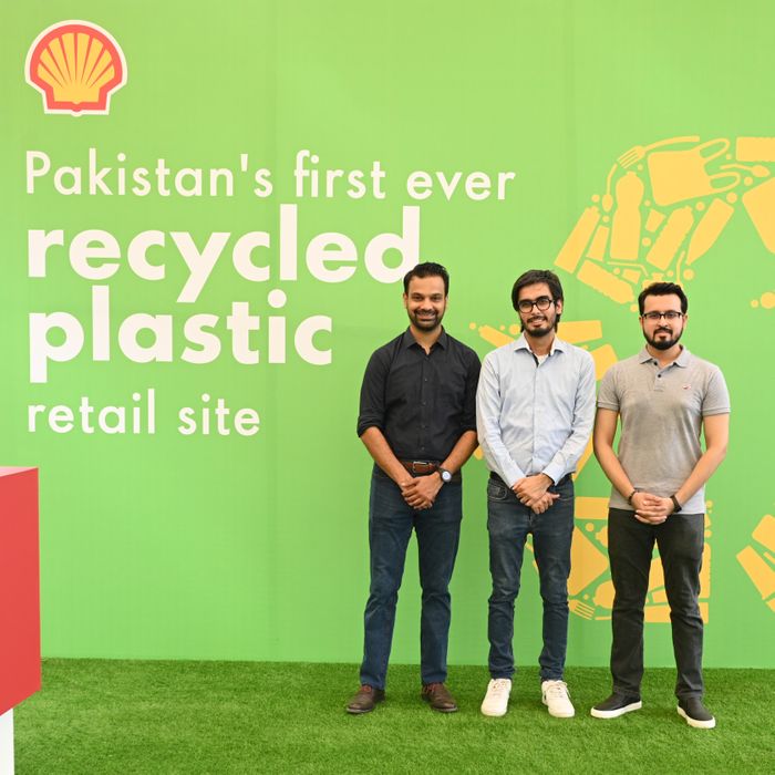 Shell Pakistan builds retail site using recycled plastic