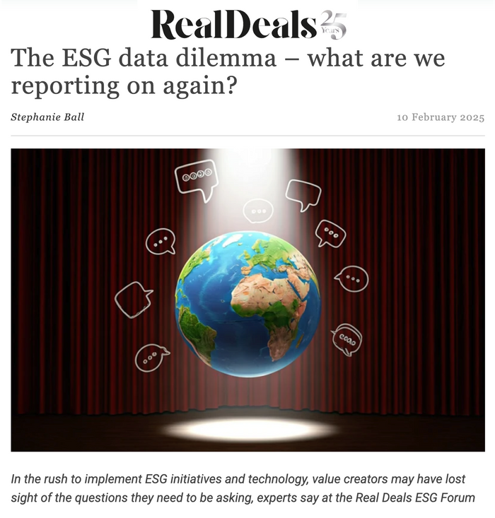 The ESG data dilemma – what are we reporting on again?