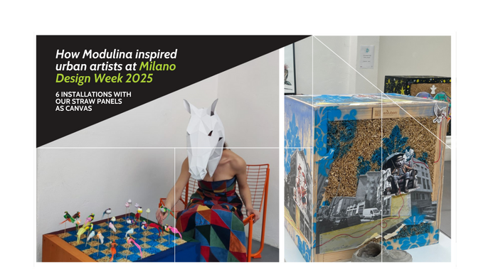 How Modulina inspired urban artists at Milano Design Week 2025