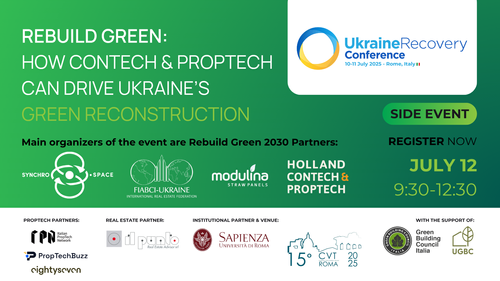 How Contech&Proptech can drive  Ukraine's Green Reconstruction