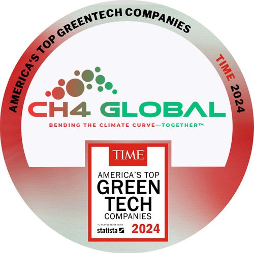 CH4 Global Named One of America’s Top GreenTech Companies by TIME Magazine