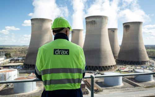 Analysis: development of BECCS at Drax Power Station projected to save UK £15bn and offset carbon emissions equivalent to all departing flights from Heathrow