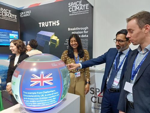 MEET THE UK’S SPACE CLIMATE DATA EXPERTS AT STAND G20