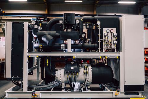 Industrial high-temperature heat pumps