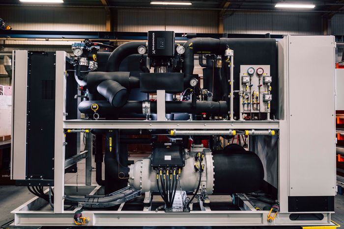 Industrial high-temperature heat pumps